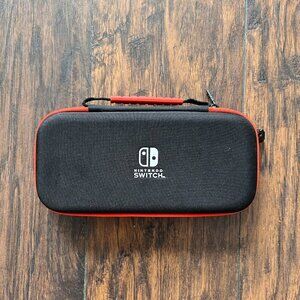 Nintendo Switch Black and Red Travel Case